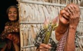 Smiling Cambodian woman