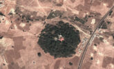 Google Earth of Ethiopian church forest