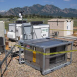 Microgrid equipment at the National Wind Technology Center in Colorado