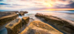 Ocean carved rocks