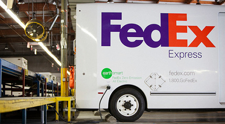 FedEx electric vehicle
