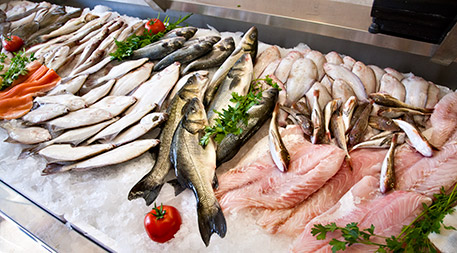 fish in market