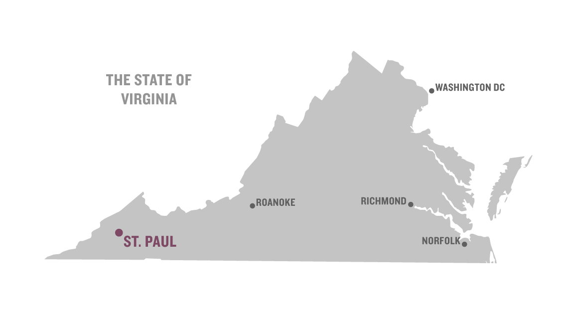 Hometowns of the Clinch  Town of St. Paul Virginia