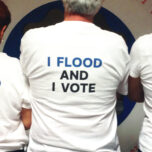 "I Flood and I Vote". Floodlothian Midlothian