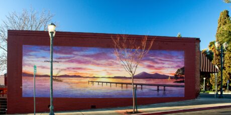 Clear Lake, California mural