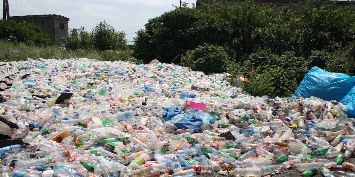 Photo of plastic trash