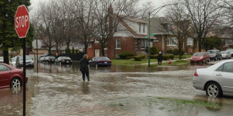 Flooding in Albany Park (Chicago), April 18, 2013