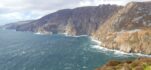 Image of Slieve League, a Special Area of Conservation in County Donegal. Image shows coastal cliffs with ocean.